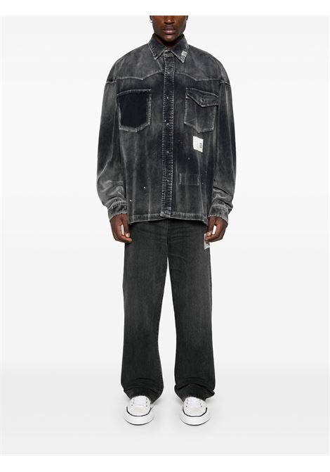 jeans waist easy uomo neri in cotone MAISON MIHARA YASUHIRO | J13PT122BLACK